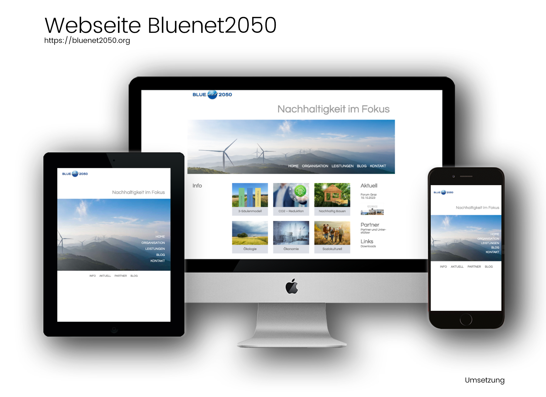 Referenz Bluenet 2050 Wien und Graz